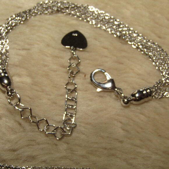 Tahitian Pearl, South Sea Pearl and Sterling Silver Tassel Necklace - Picture 5 of 6